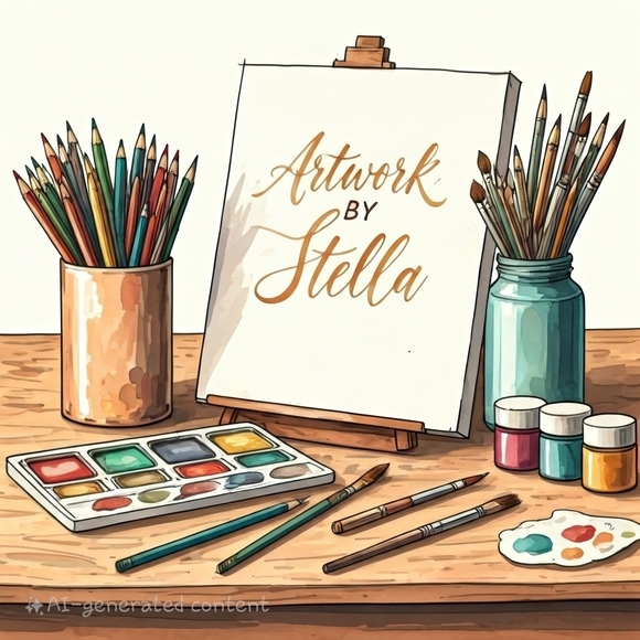 Artwork By Stella In The Following Listings: - Picture 1 of 8